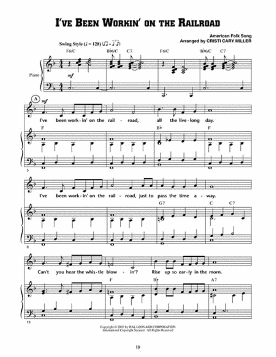 Folk Songs, Singing Games & Play Parties (Collection) Choir scores gallery preview page 4
