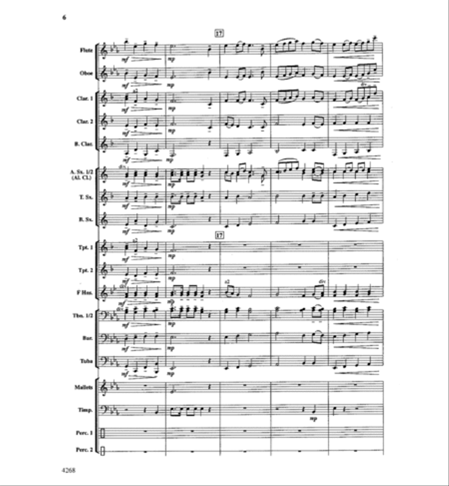 Winchester Chronicles Winchester Chronicles Concert Band scores gallery preview page 5