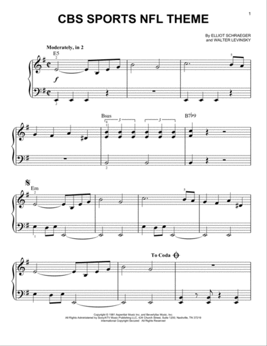 Nfl outlet theme song