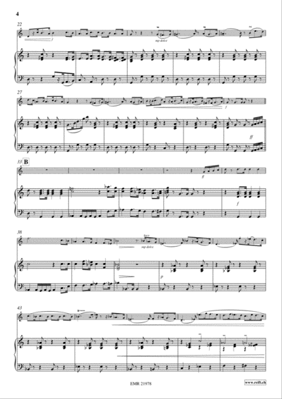 Grande Marche Violin Solo scores gallery preview page 4