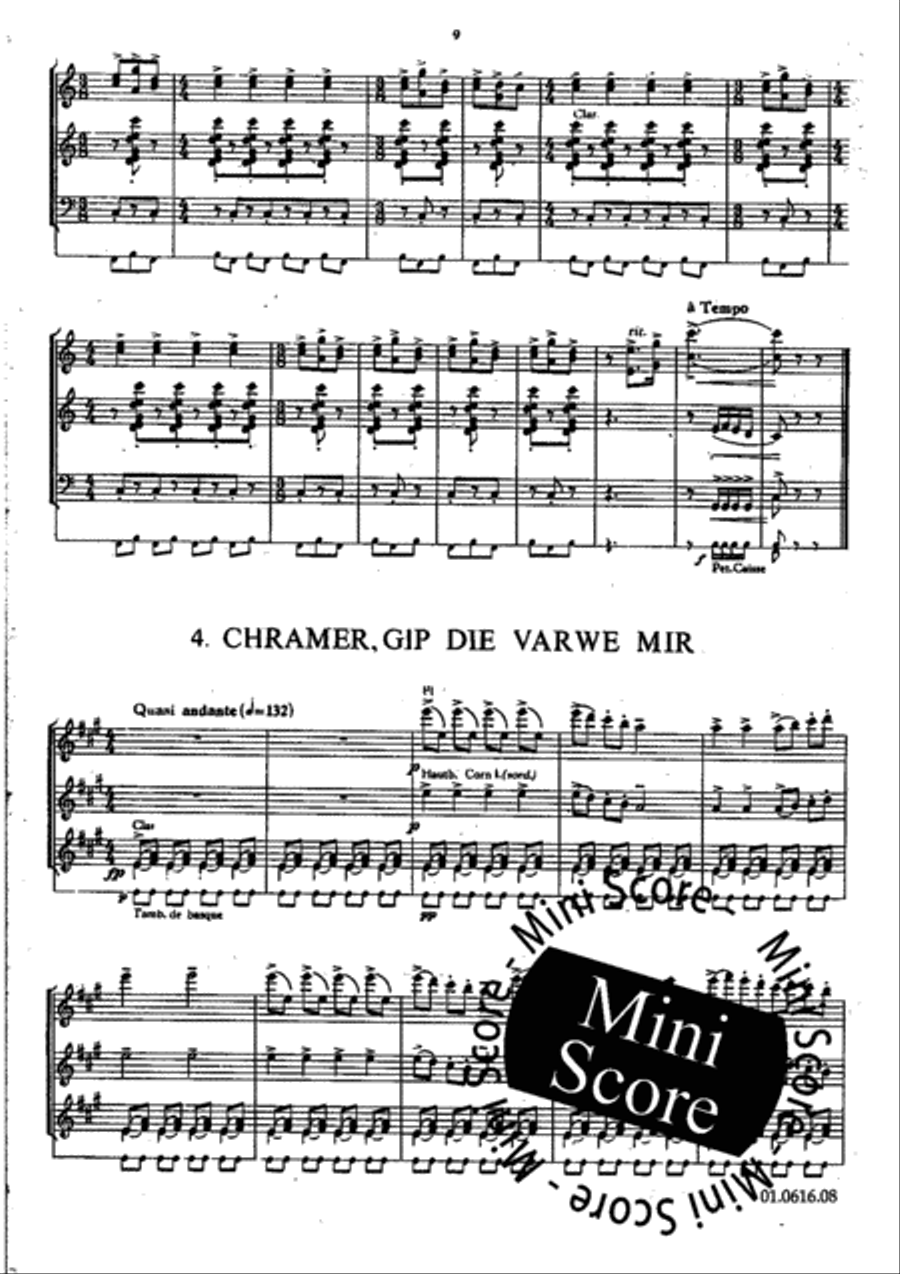 Carmina Burana Carmina Burana Concert Band scores gallery preview page 13