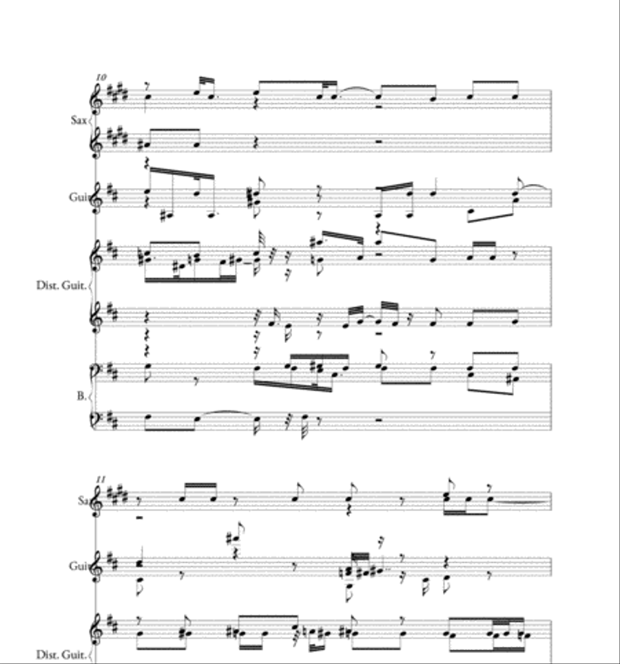 13 Terremoto Avastesimiento Small Ensemble scores gallery preview page 6