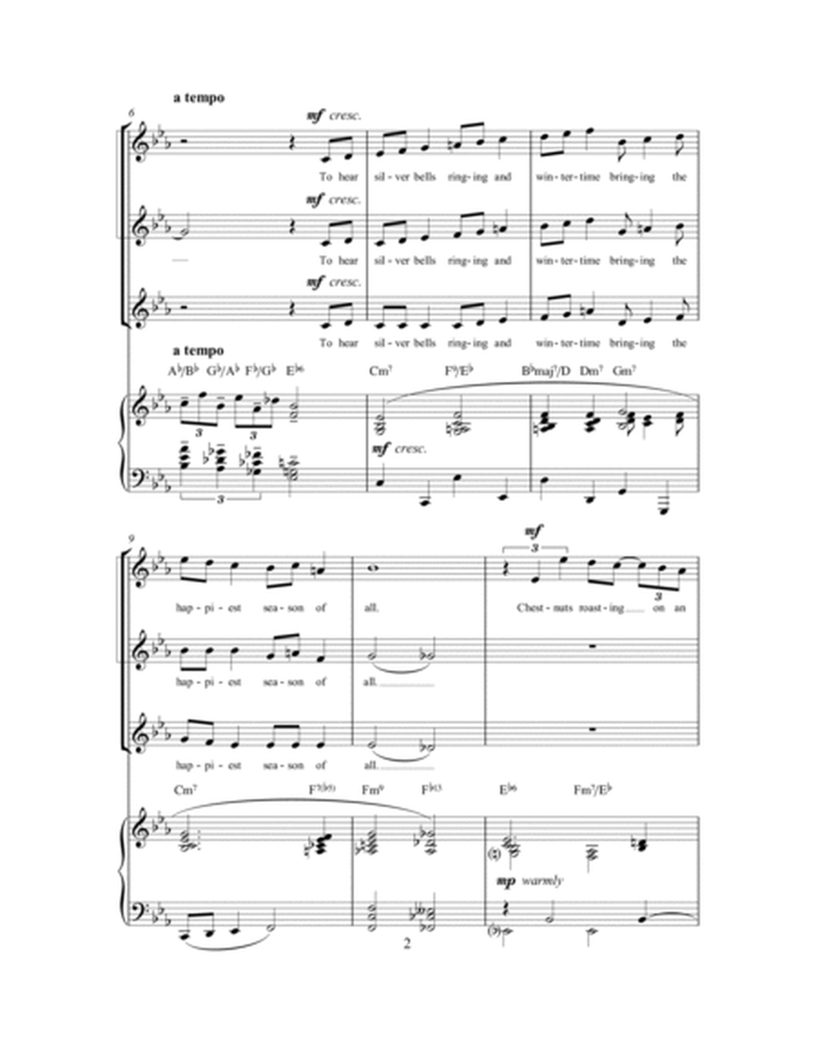 The Christmas Song (Chestnuts Roasting On An Open Fire) (arr. Berty Rice)