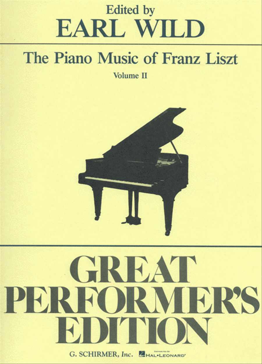 Piano Music of Franz Liszt – Volume 2 Piano Solo scores gallery preview page 1