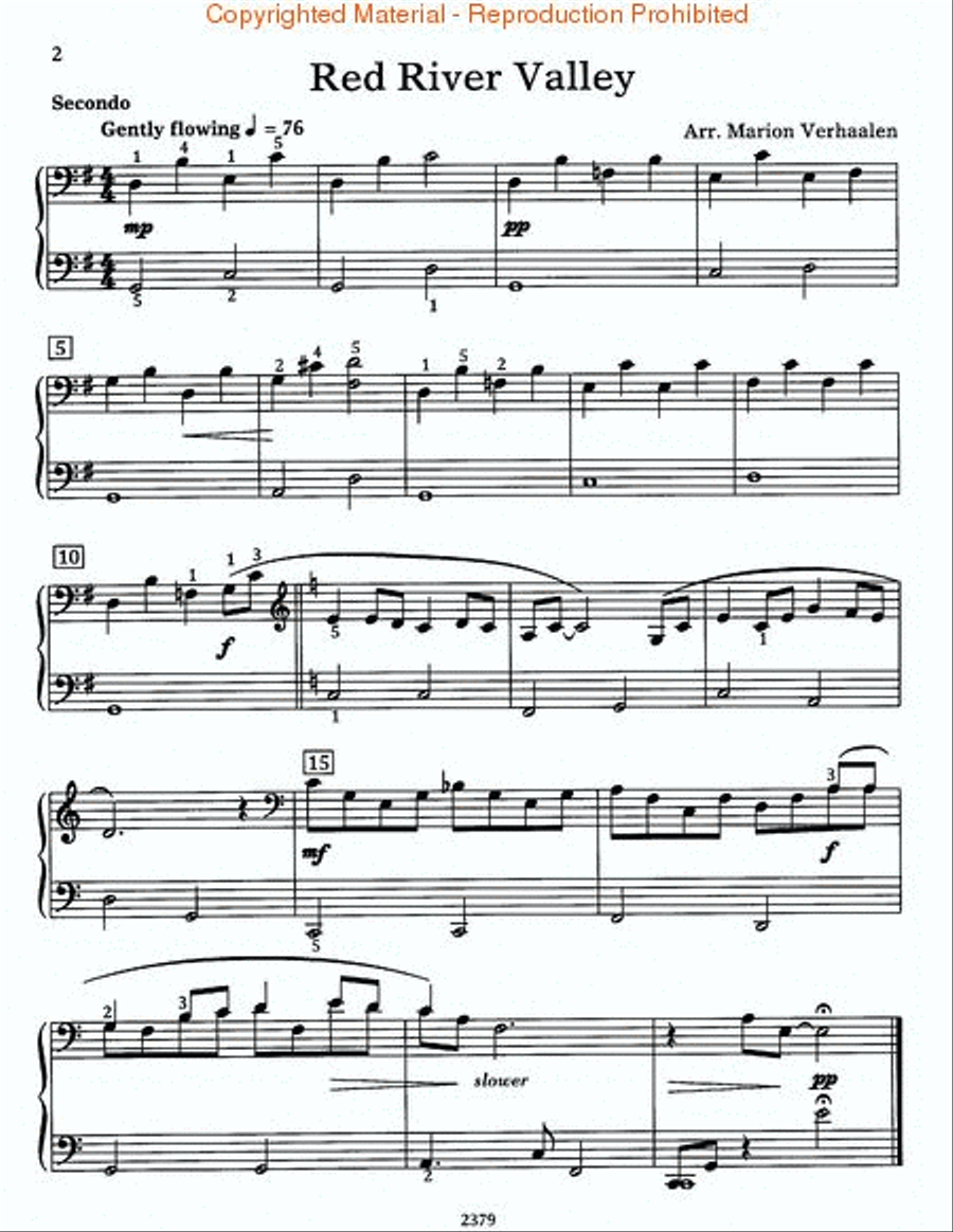 Duets for Piano - Set 3 Piano Method scores gallery preview page 2