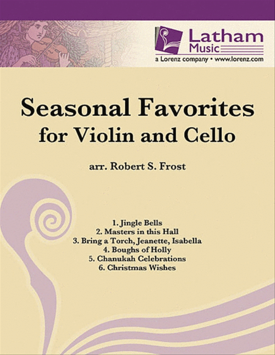 Seasonal Favourites Violin And Cello Arr Frost String Duet scores gallery preview page 1
