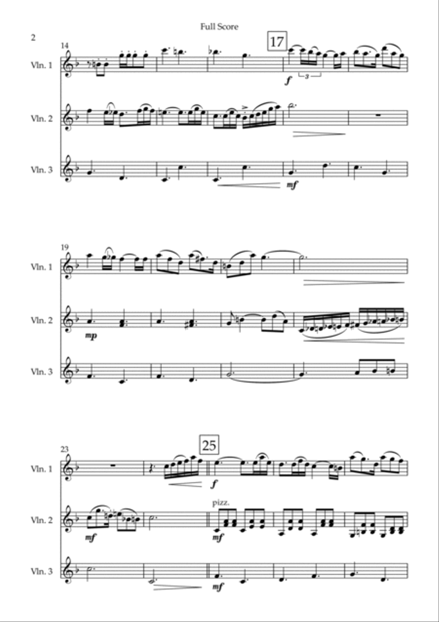 Married Life Married Life String Trio scores gallery preview page 2