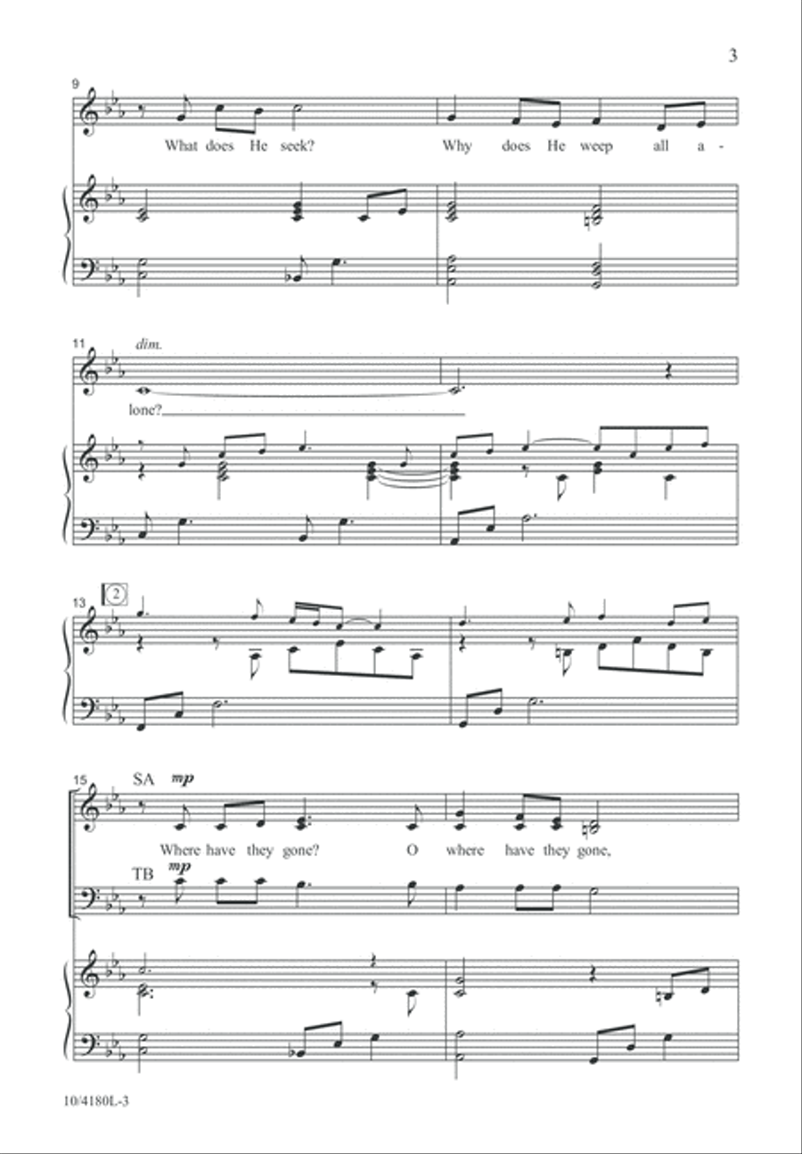 Who Is That Man? 4-Part scores gallery preview page 4