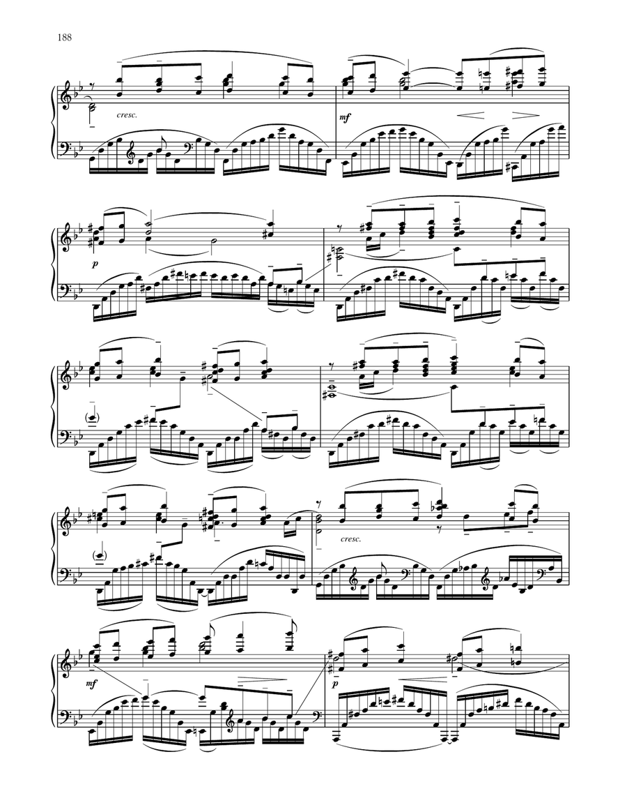 Prelude In G Minor, Op. 23, No. 5 Piano Solo scores gallery preview page 4