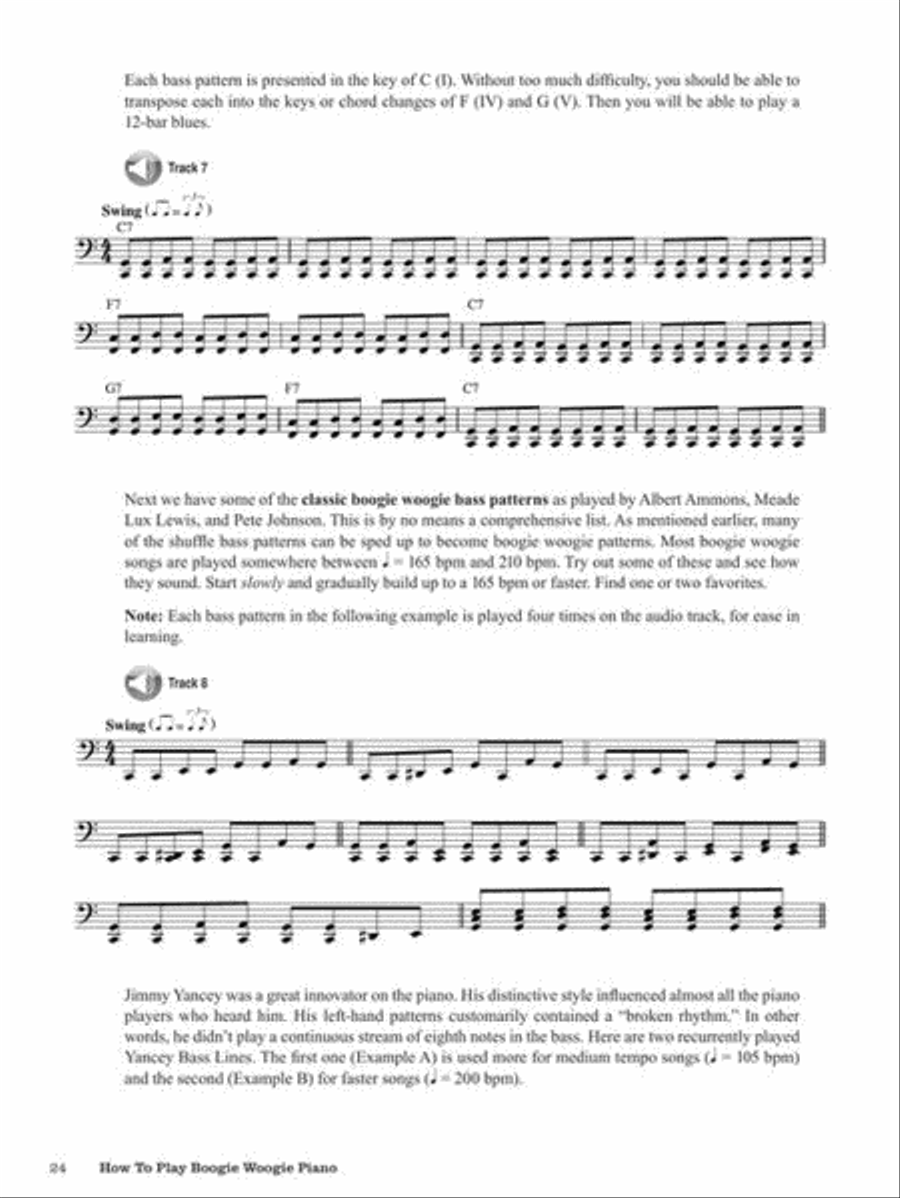 How to Play Boogie Woogie Piano Piano Method scores gallery preview page 9