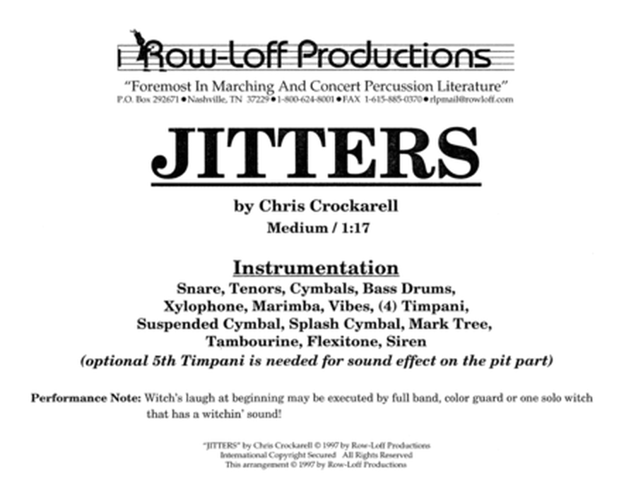 Jitters w/Tutor Tracks