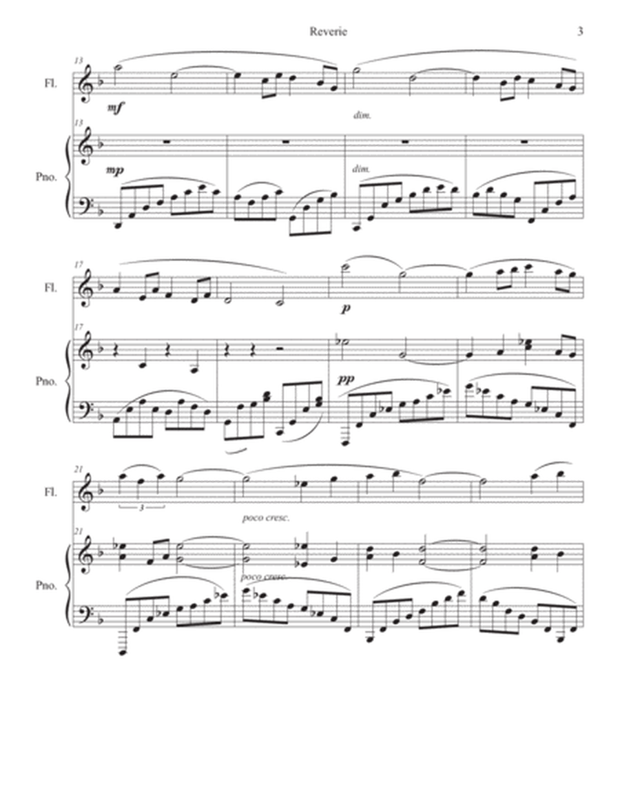Reverie for Solo Flute and Piano image number null