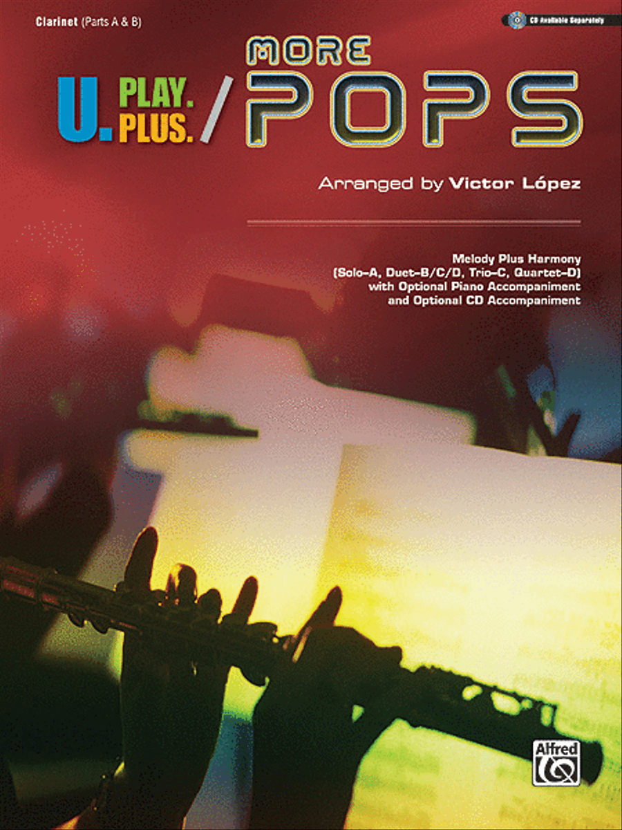 U.Play.Plus More Pops -- Melody Plus Harmony Clarinet Solo scores gallery preview page 1