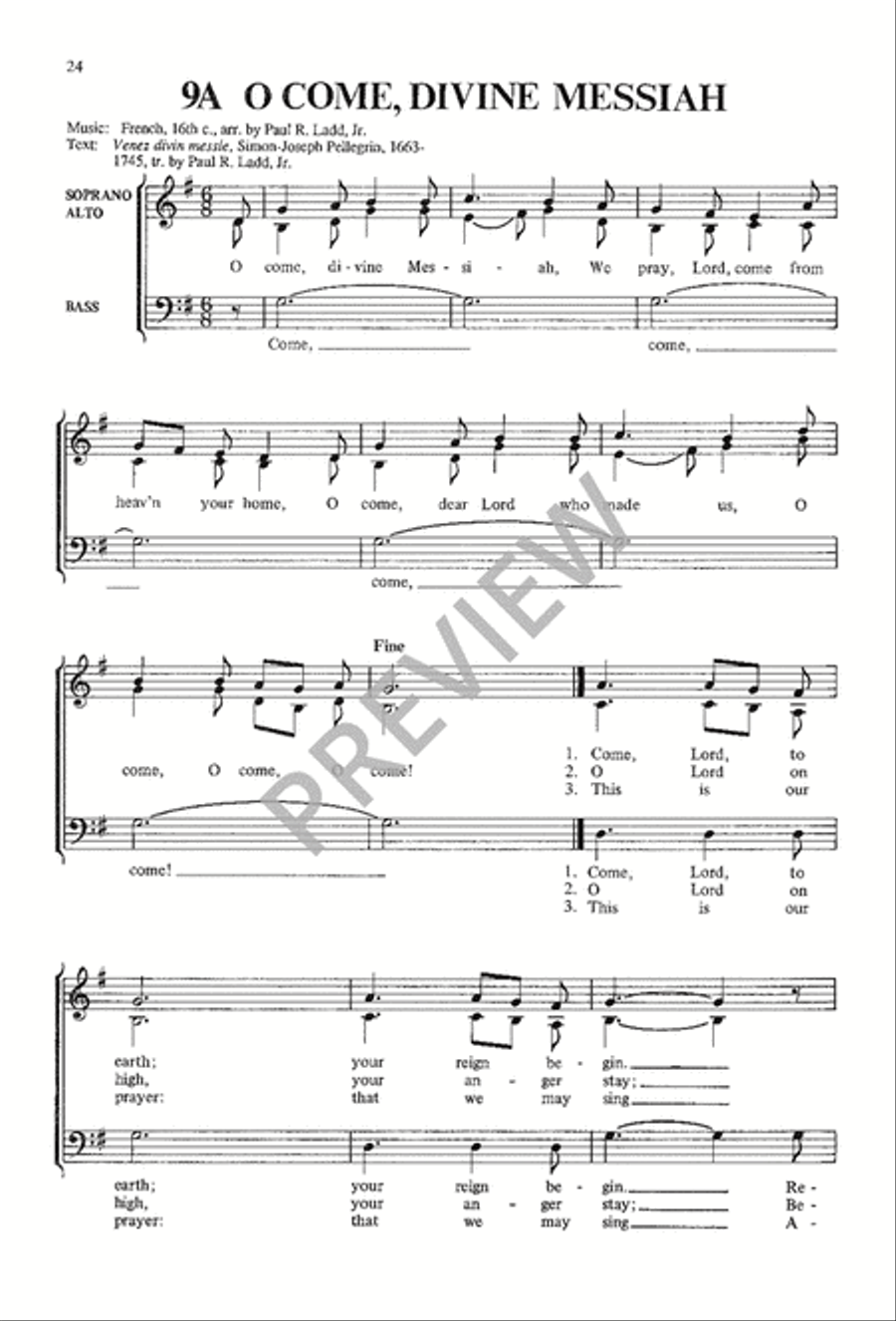 A Choir Book for Advent A Choir Book for Advent 4-Part scores gallery preview page 26