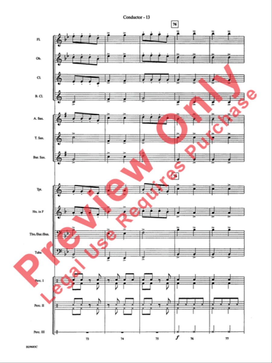 Christmas in Mexico Christmas in Mexico Concert Band scores gallery preview page 15