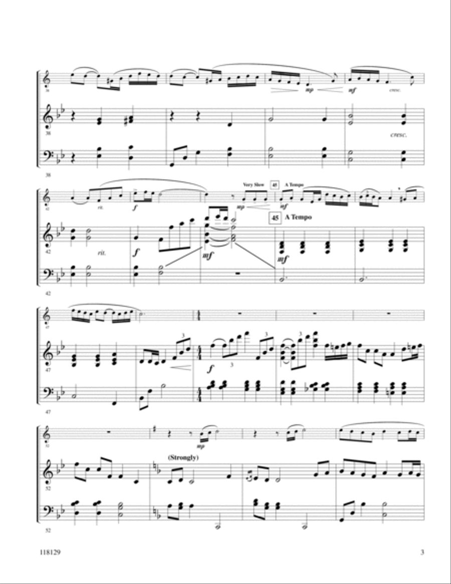 My Faith Has Found A Resting Place Clarinet Solo scores gallery preview page 3