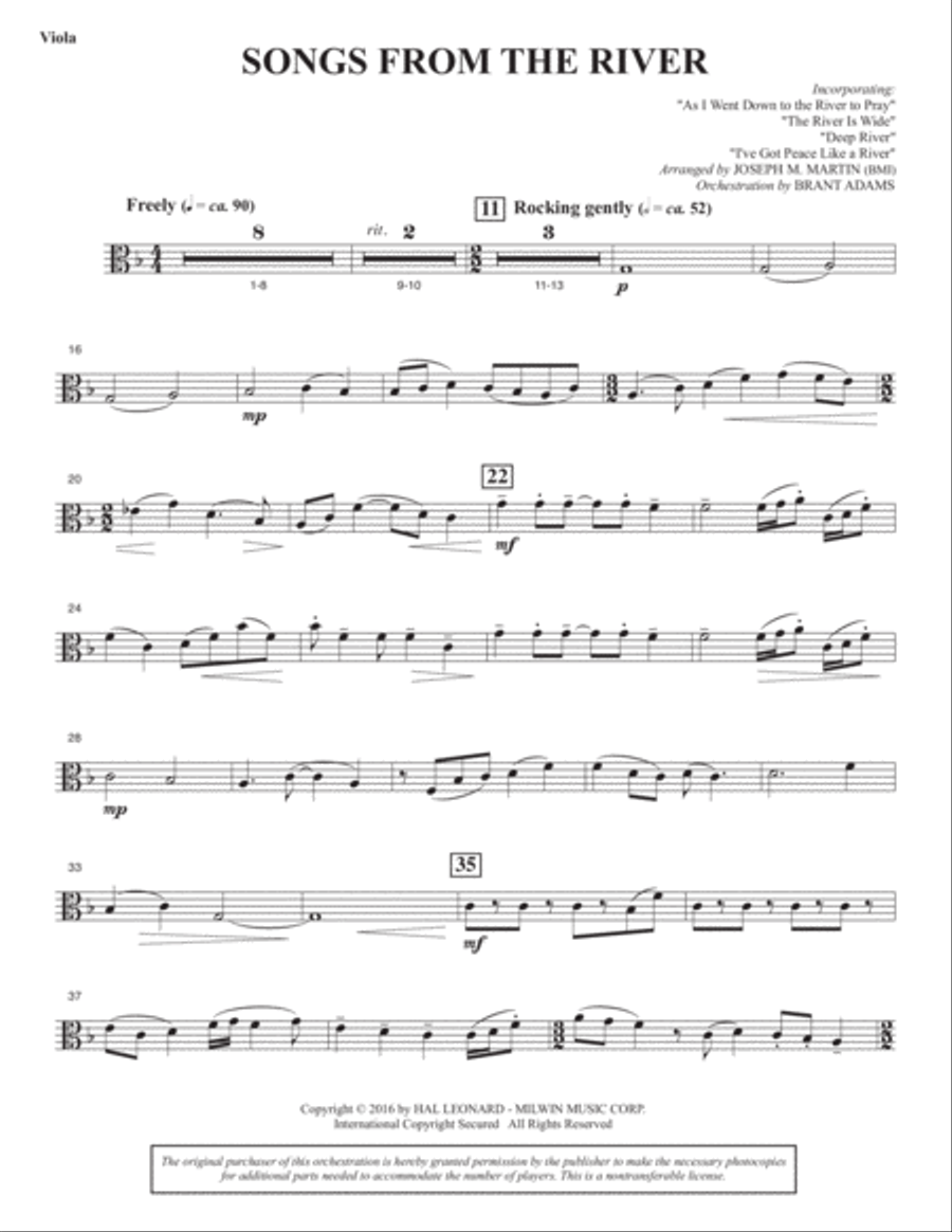 Sacred Places - Viola Choir scores gallery preview page 2