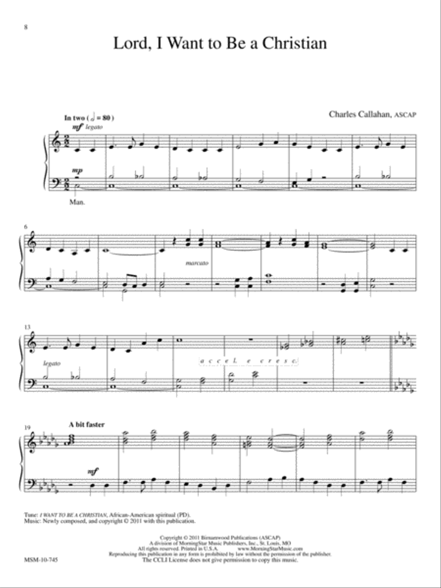 Spiritual Suite Spiritual Suite Organ scores gallery preview page 5
