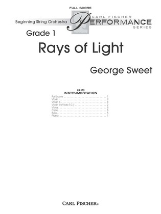Book cover for Rays of Light