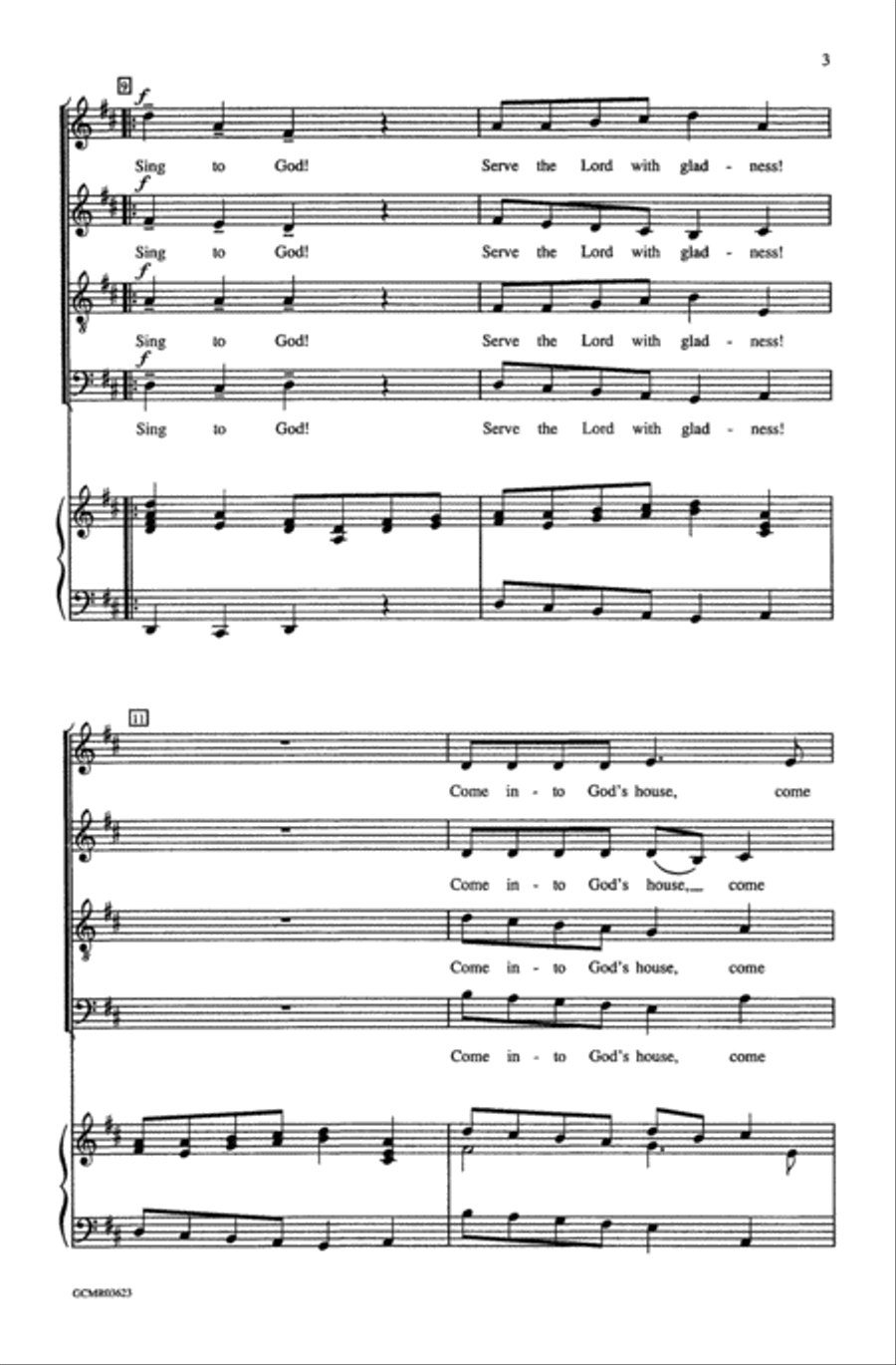 Sing for Joy 4-Part scores gallery preview page 3