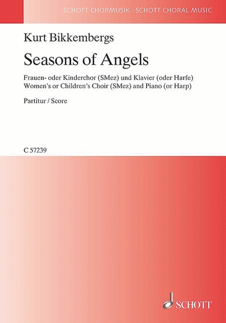 Seasons Of Angels: An Evening Song Female Choir (sa) And Piano Or Harp