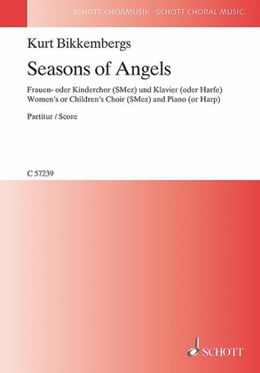 Book cover for Seasons Of Angels: An Evening Song Female Choir (sa) And Piano Or Harp