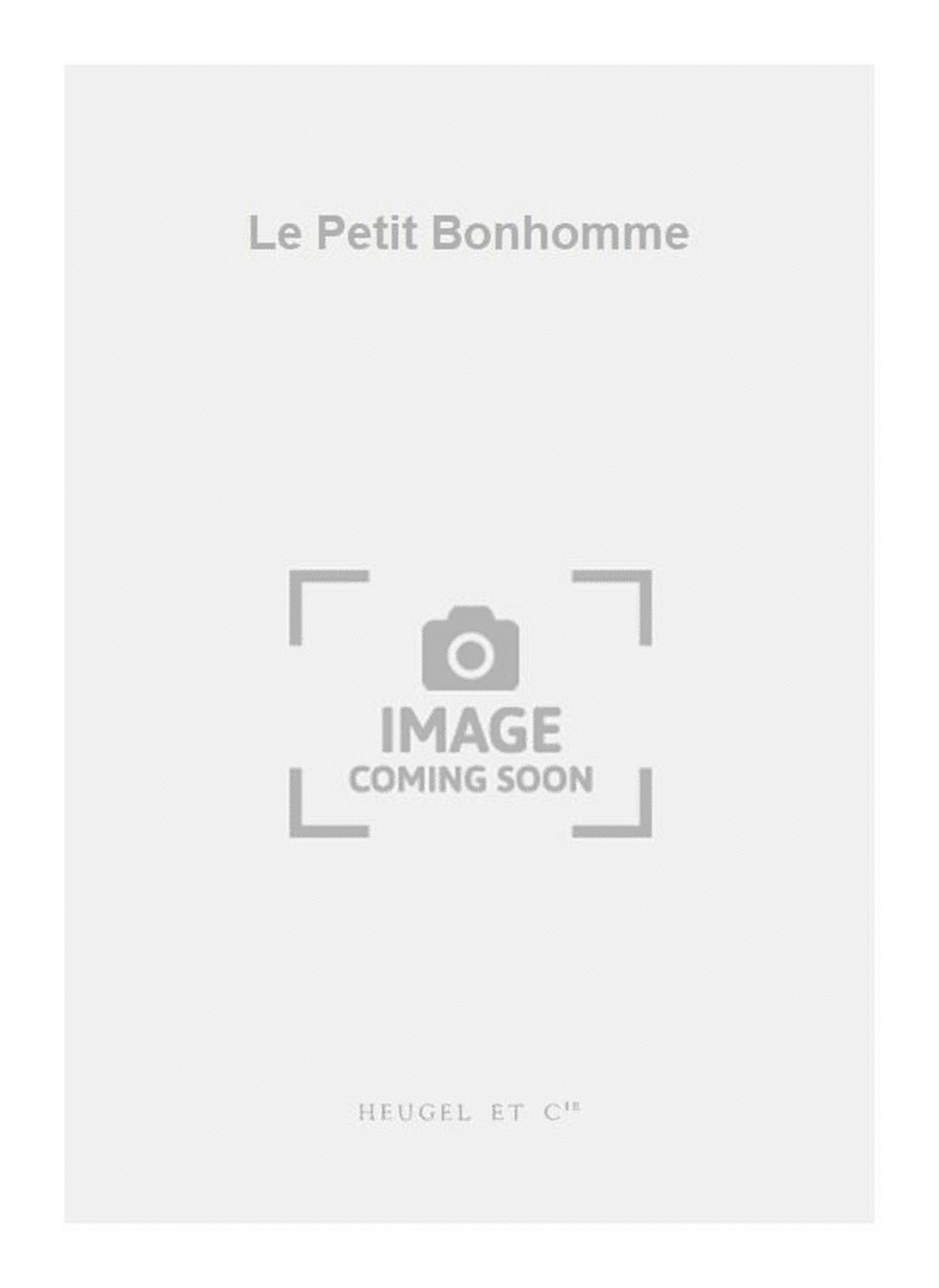 Le Petit Bonhomme Medium Voice scores gallery preview page 1