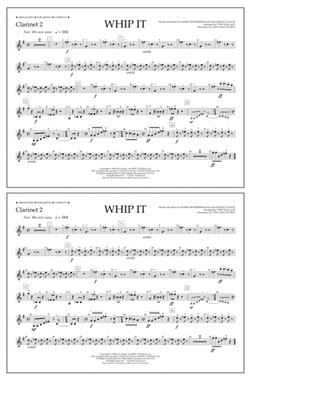 Whip It - Clarinet 2