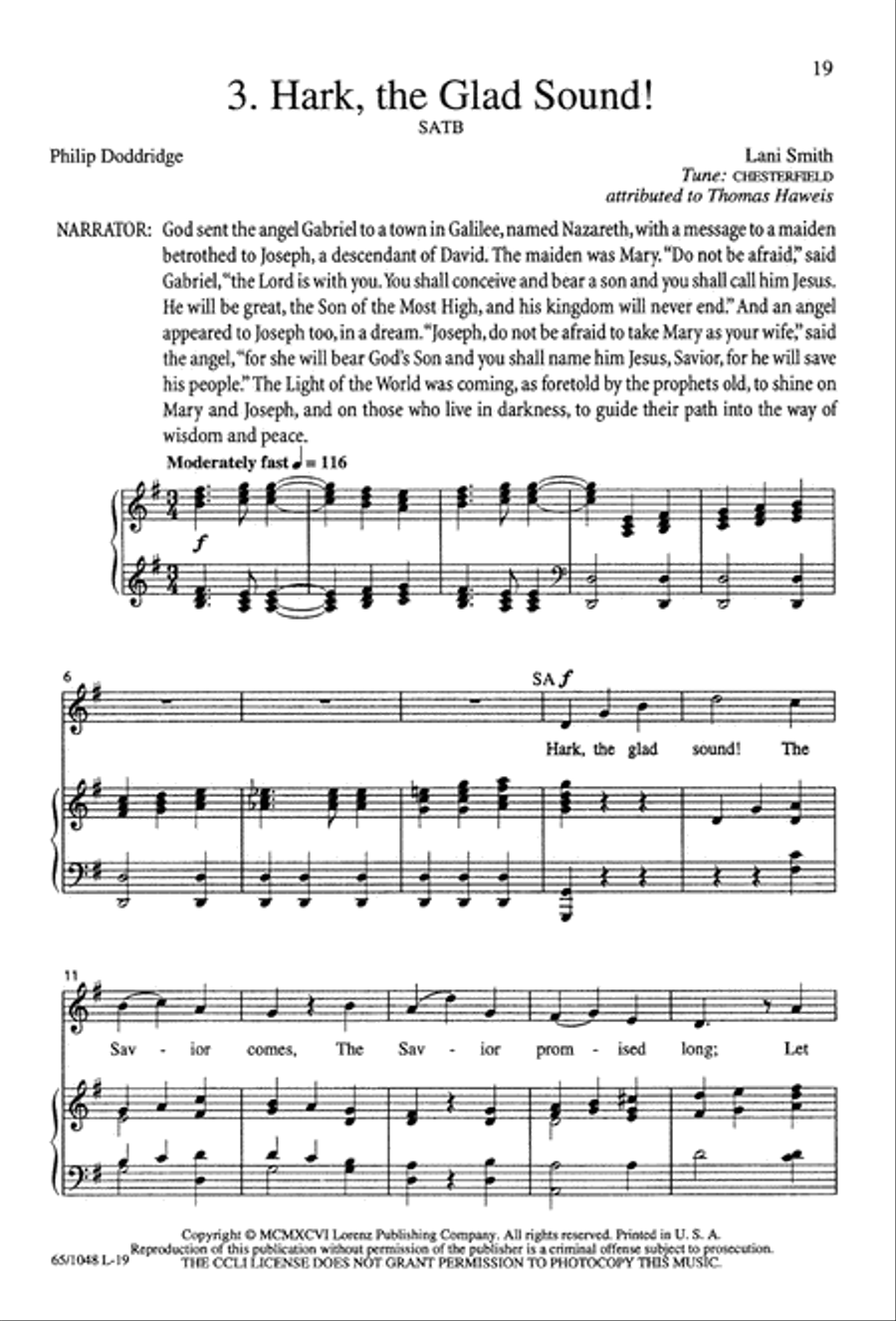 The Light of the World The Light of the World 4-Part scores gallery preview page 21