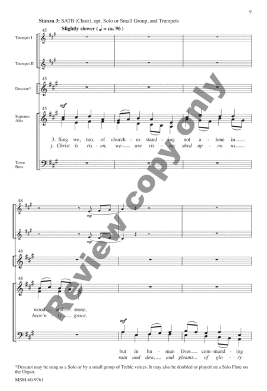 God, Creation's Great Designer: Alleluia! Alleluia! Hearts to Heaven 4-Part scores gallery preview page 23