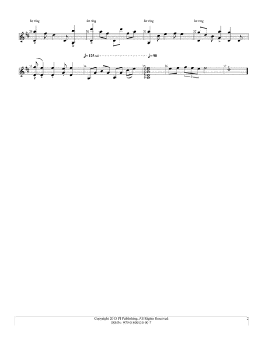 Melina Classical Guitar scores gallery preview page 3