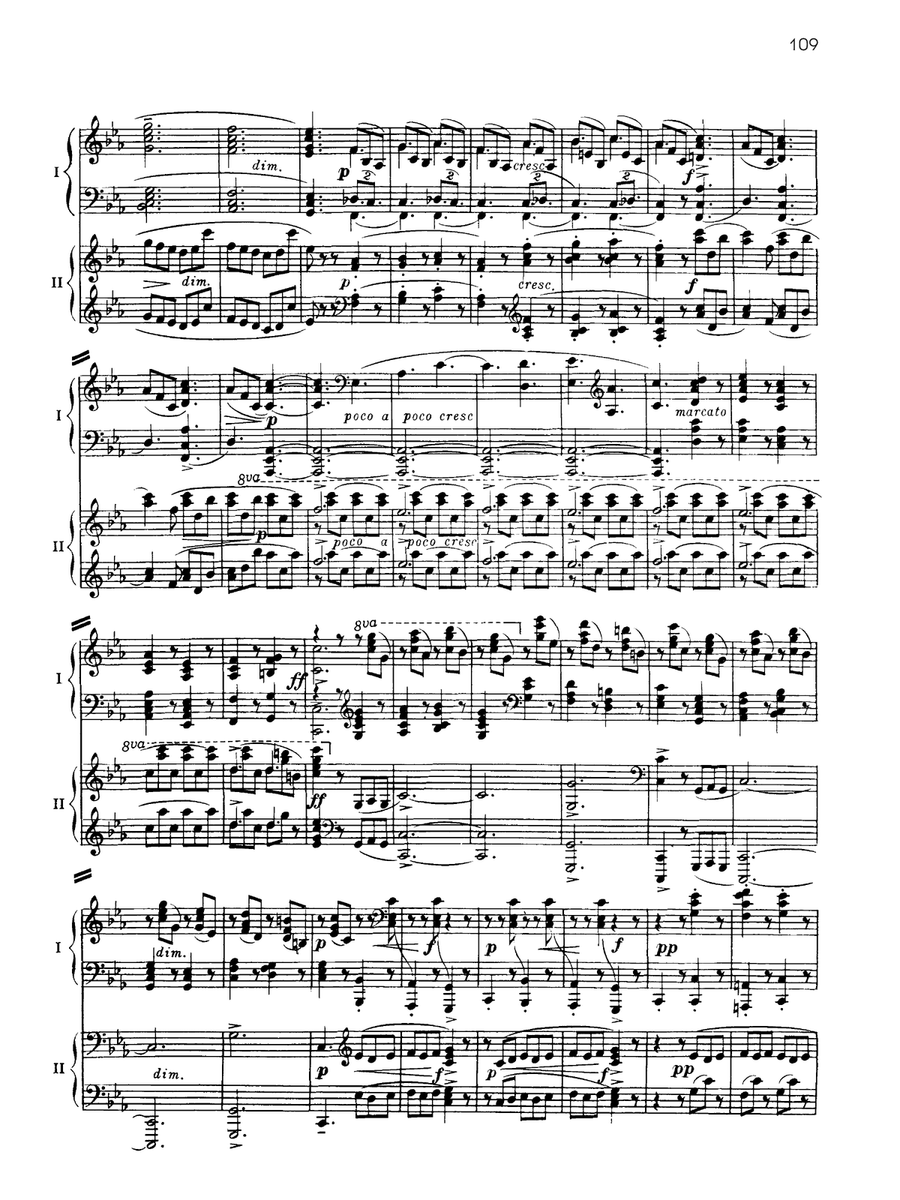 Suite No. 2, Opus 17 - IV. Tarantelle - Piano Duo (2 Pianos, 4 Hands) Piano Duet scores gallery preview page 3