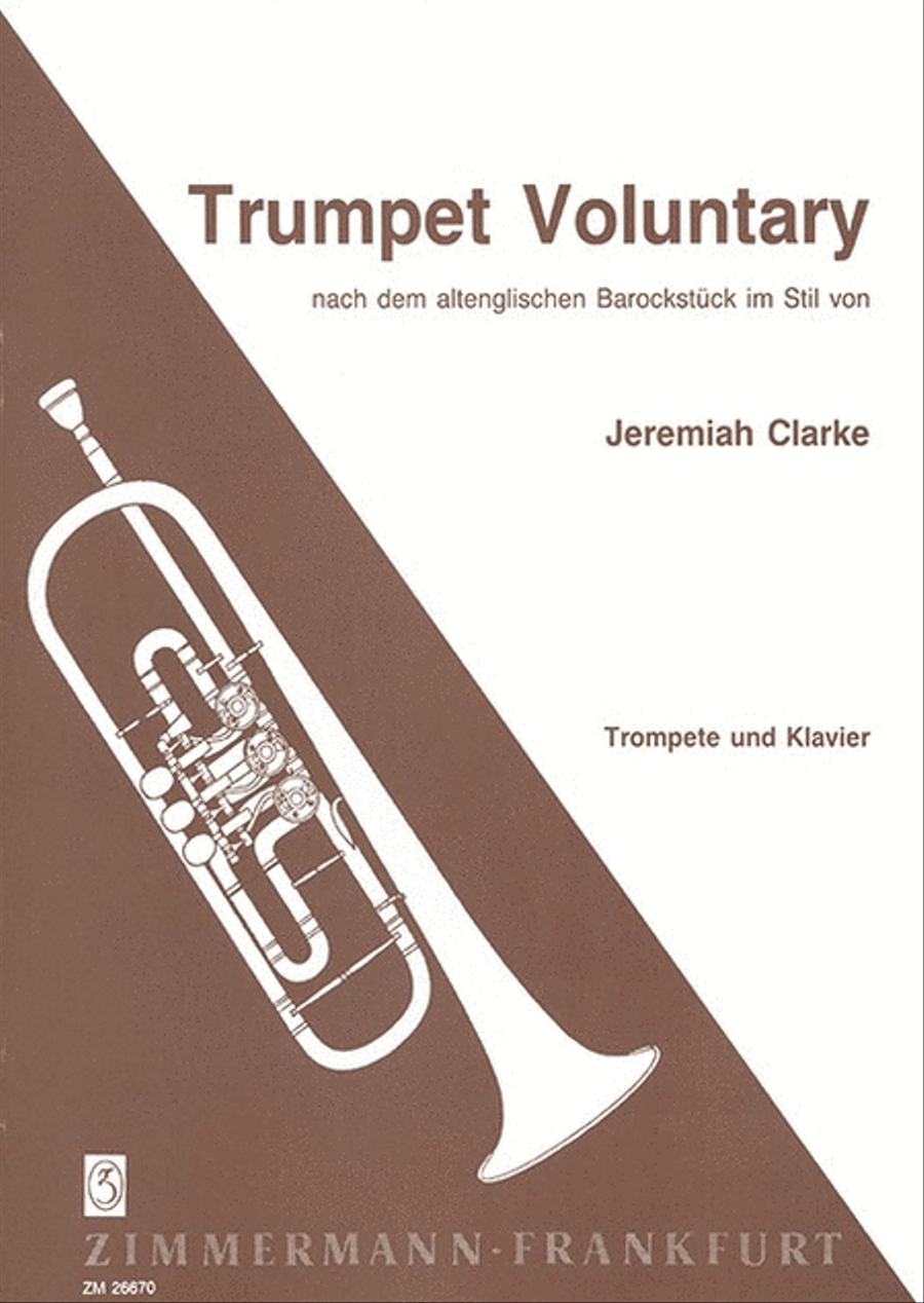 Trumpet Voluntary Trumpet Solo scores gallery preview page 1