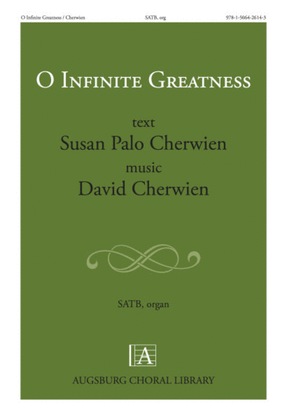 Book cover for O Infinite Greatness