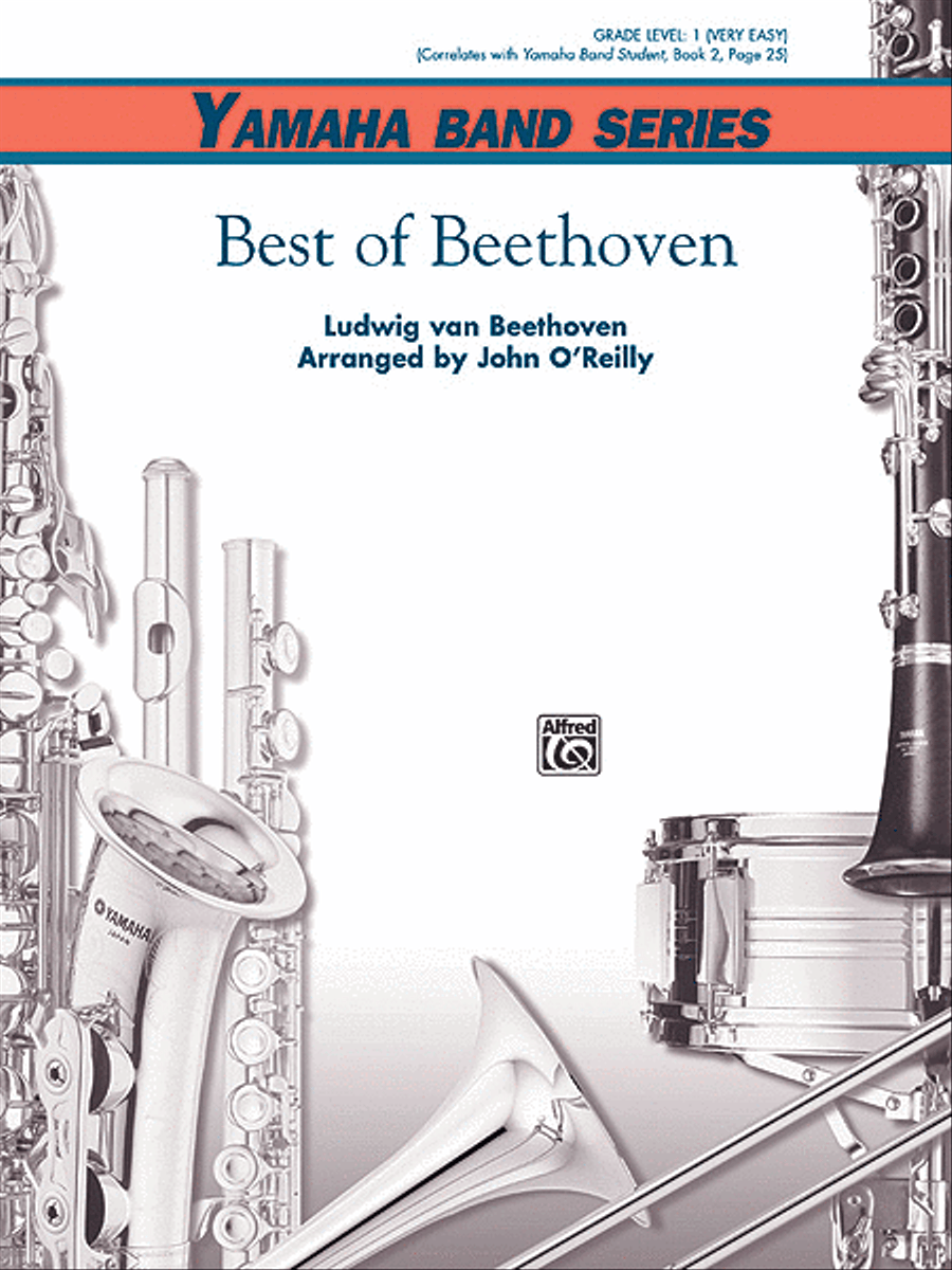 Best of Beethoven Concert Band scores gallery preview page 1