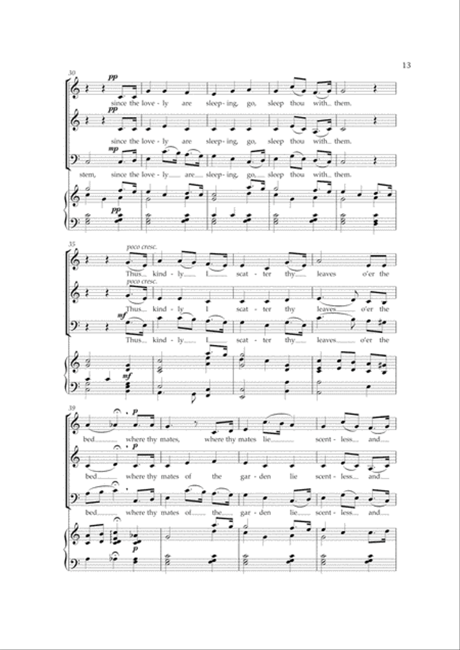 Danny Boy and Other Classic Irish Melodies 3-Part scores gallery preview page 4