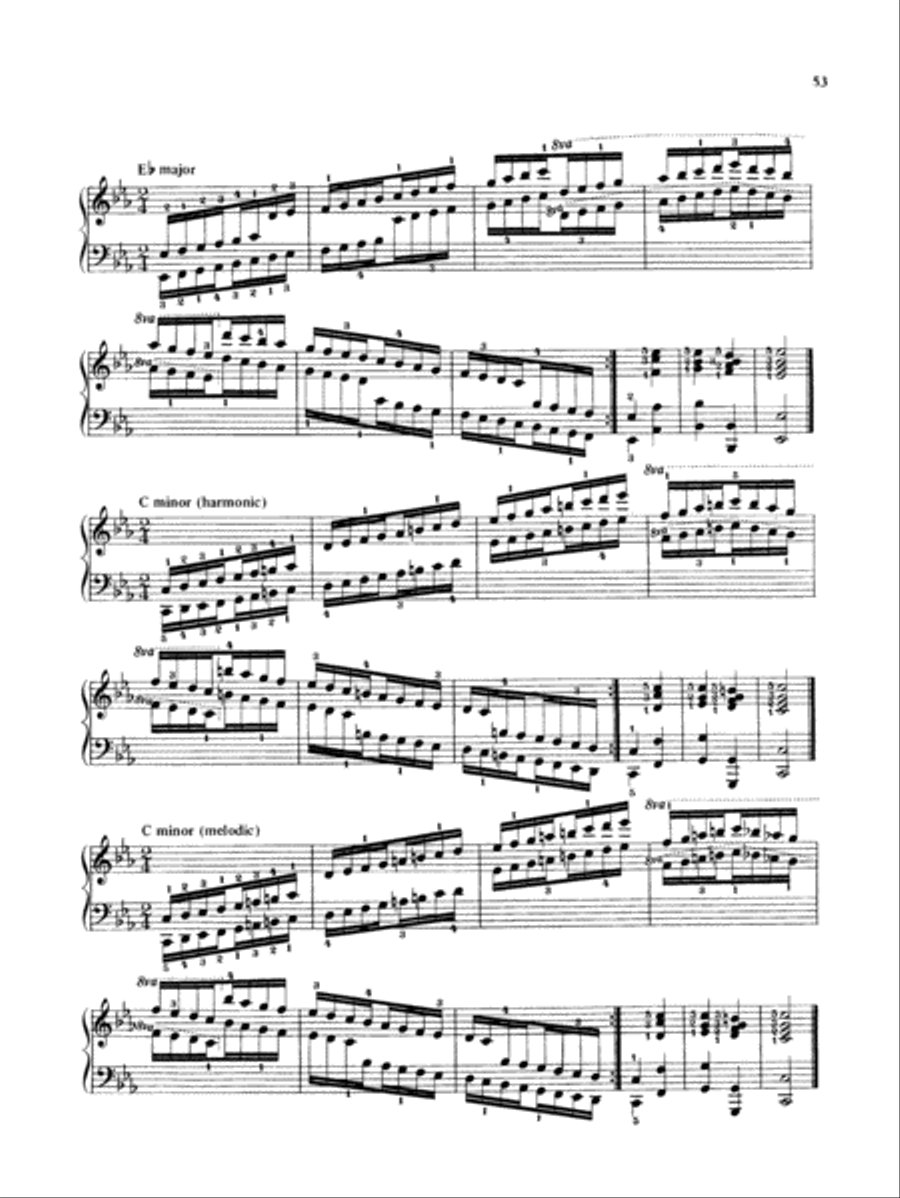 Hanon: The Virtuoso Pianist (Complete) Piano Solo scores gallery preview page 4