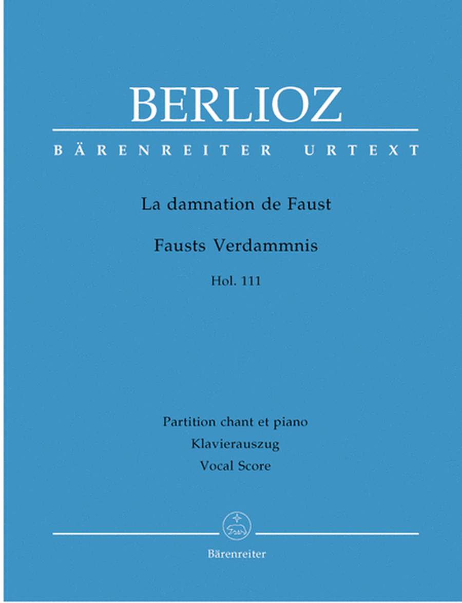 La damnation de Faust op. 24 Hol. 111