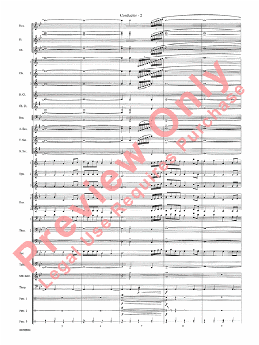 Ireland: Of Legend and Lore Concert Band scores gallery preview page 7