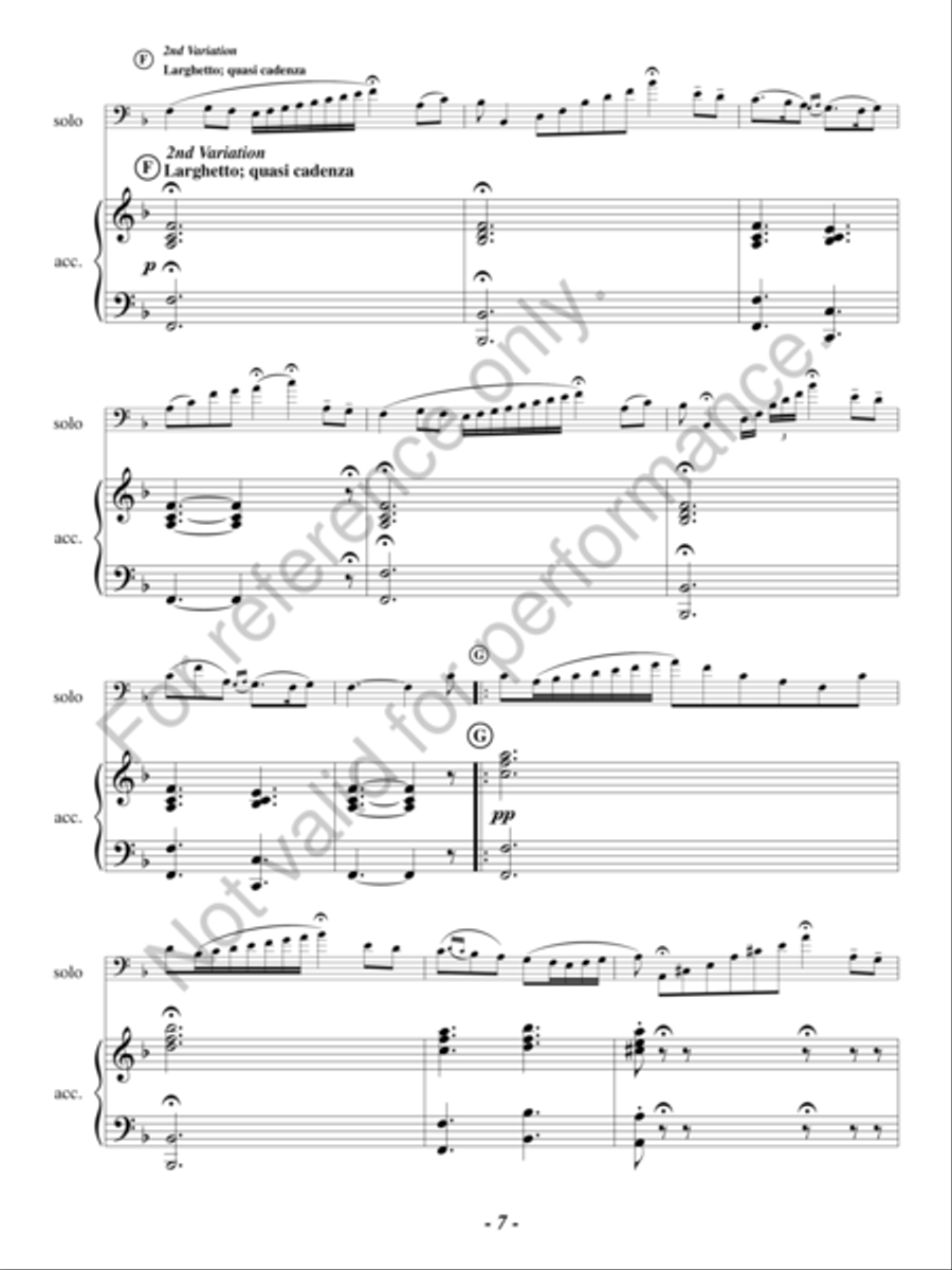 All Those Endearing Young Charms Euphonium scores gallery preview page 6
