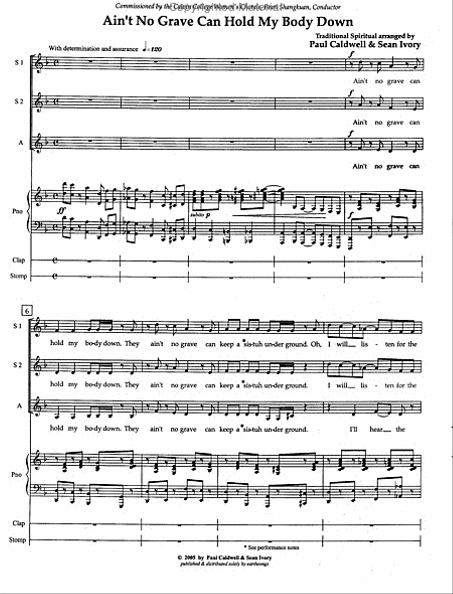 ain't no grave can hold my body down SSAA scores gallery preview page 2