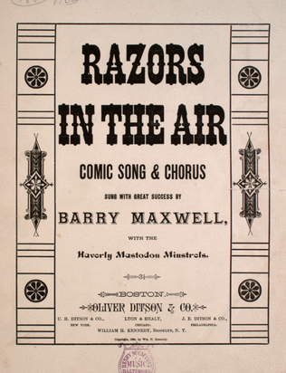 Razors in the Air. Comic Song & Chorus
