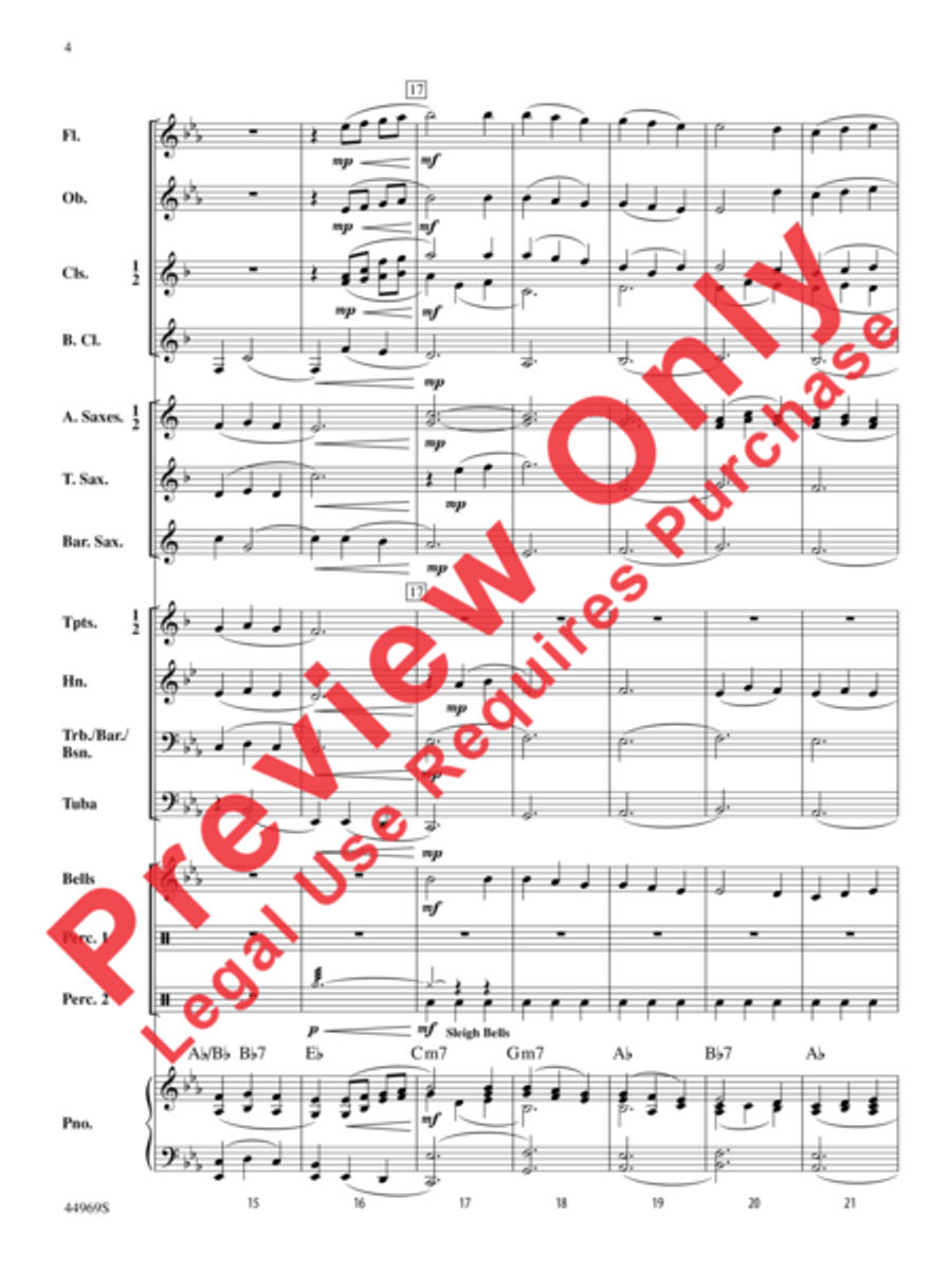 A Carol Français Concert Band scores gallery preview page 5