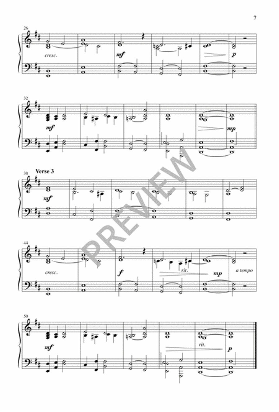 Breath of God, Breath of Peace 4-Part scores gallery preview page 8