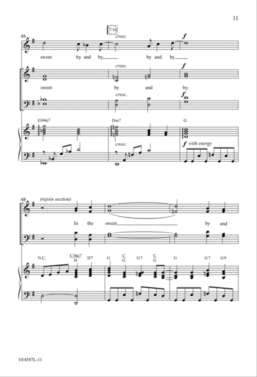 Ride the Glory Train Ride the Glory Train 4-Part scores gallery preview page 11