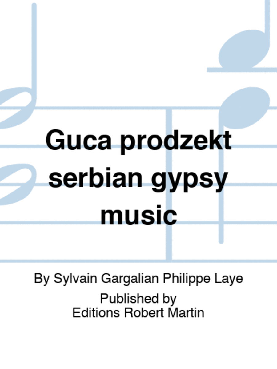 Guca prodzekt serbian gypsy music Trumpet scores gallery preview page 1