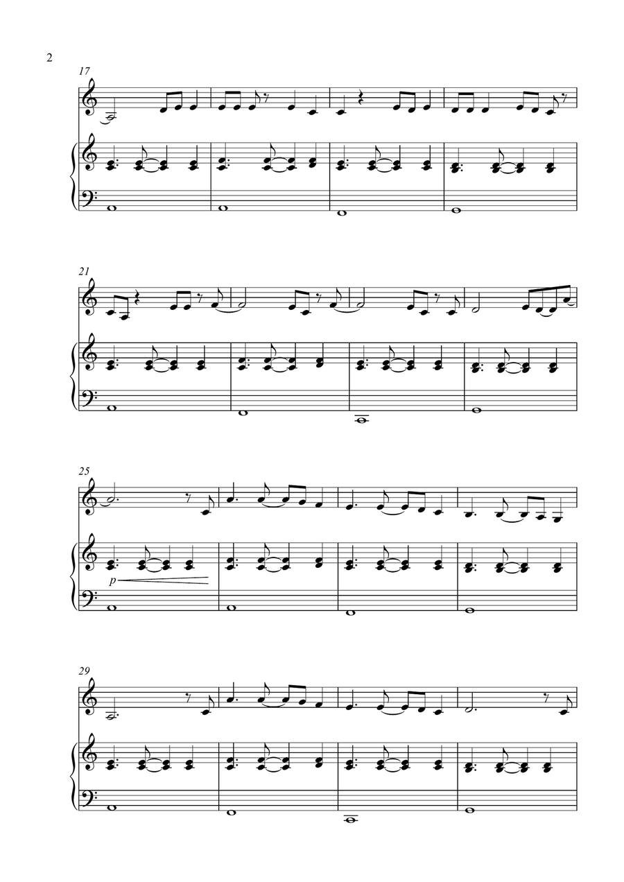 All Of Me Violin Solo scores gallery preview page 2