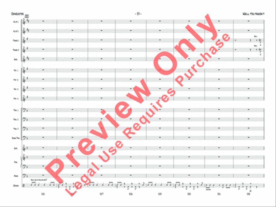 Well You Needn't Jazz Ensemble scores gallery preview page 30