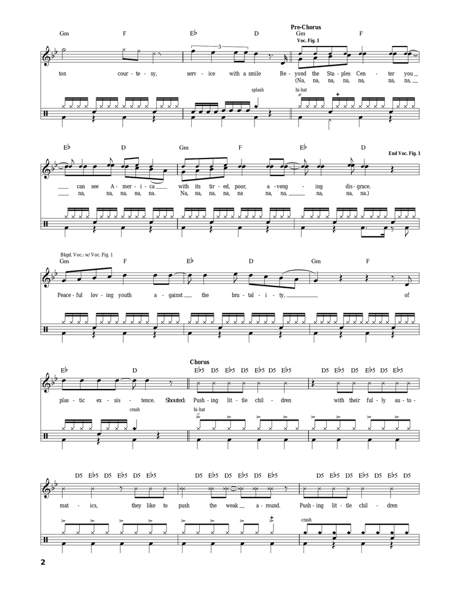 Deer Dance Deer Dance Drum Set scores gallery preview page 2
