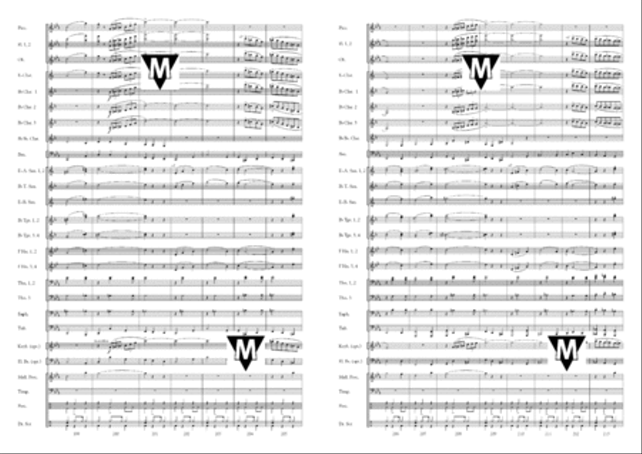 Crime Time Concert Band scores gallery preview page 17